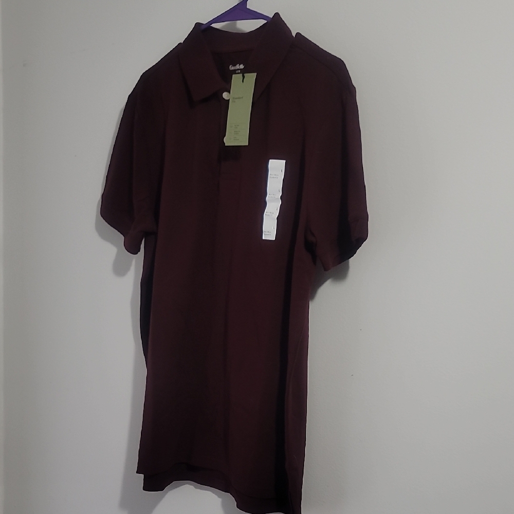 Goodfellow & Co Deep Maroon Polo Shirt